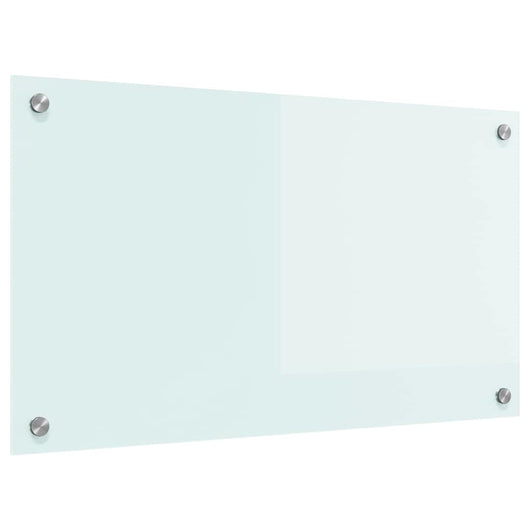 Rivestimento da Cucina Bianco 70 x 40 x 0.8 cm vetro temperato 42018008