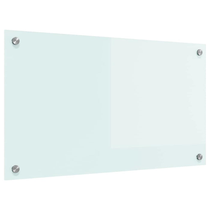 Rivestimento da Cucina-Paraschizzi per Cucina Bianco 70 x 40 cm vetro temperato