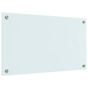 Rivestimento da Cucina Bianco 70 x 40 x 0.8 cm vetro temperato 42018008