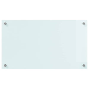 Rivestimento da Cucina Bianco 70 x 40 x 0.8 cm vetro temperato 42018008