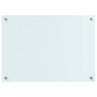 Rivestimento da Cucina Bianco 70 x 50 x 0.8 cm vetro temperato 42018009