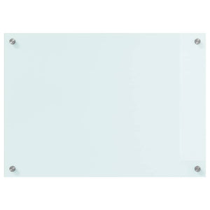 Rivestimento da Cucina Bianco 70 x 50 x 0.8 cm vetro temperato 42018009