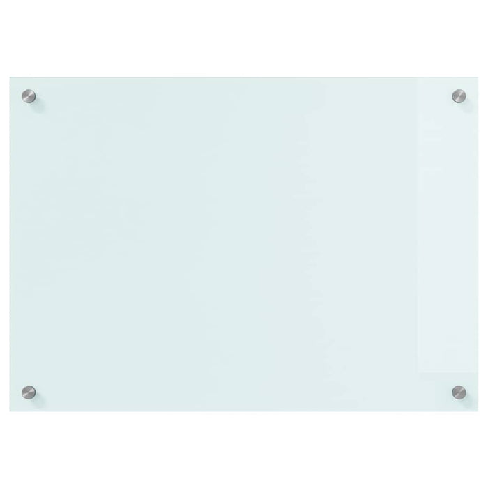 Rivestimento da Cucina Bianco 70 x 50 x 0.8 cm vetro temperato 42018009