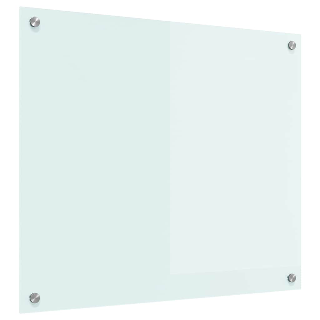 Rivestimento da Cucina Bianco 70 x 60 x 0.8 cm vetro temperato 42018010