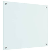 Rivestimento da Cucina-Paraschizzi per Cucina Bianco 70 x 60 cm vetro temperato