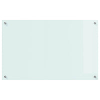 Rivestimento da Cucina Bianco 80 x 50 x 0.8 cm vetro temperato 42018012