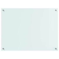 Rivestimento da Cucina Bianco 80 x 60 x 0.8 cm vetro temperato 42018013