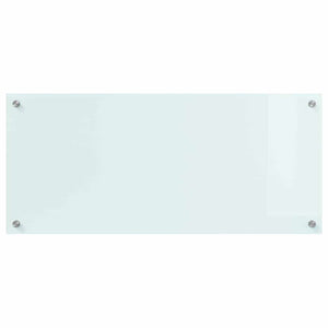 Rivestimento da Cucina Bianco 90 x 40 x 0,8 cm vetro temperato 42018014