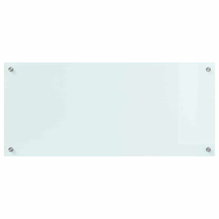 Rivestimento da Cucina Bianco 90 x 40 x 0,8 cm vetro temperato 42018014