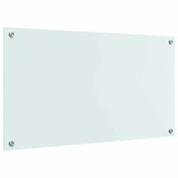 Rivestimento da Cucina Bianco 90 x 50 x 0.8 cm vetro temperato 42018015