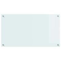 Rivestimento da Cucina Bianco 90 x 50 x 0.8 cm vetro temperato 42018015