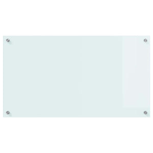 Rivestimento da Cucina Bianco 90 x 50 x 0.8 cm vetro temperato 42018015