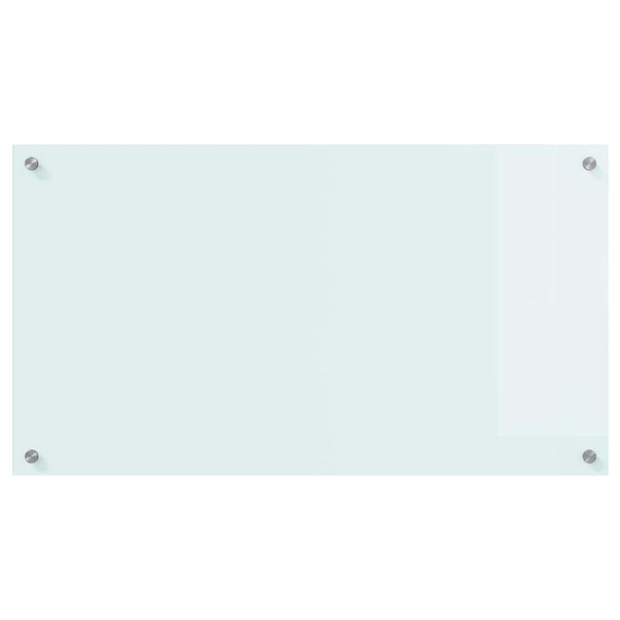 Rivestimento da Cucina Bianco 90 x 50 x 0.8 cm vetro temperato 42018015