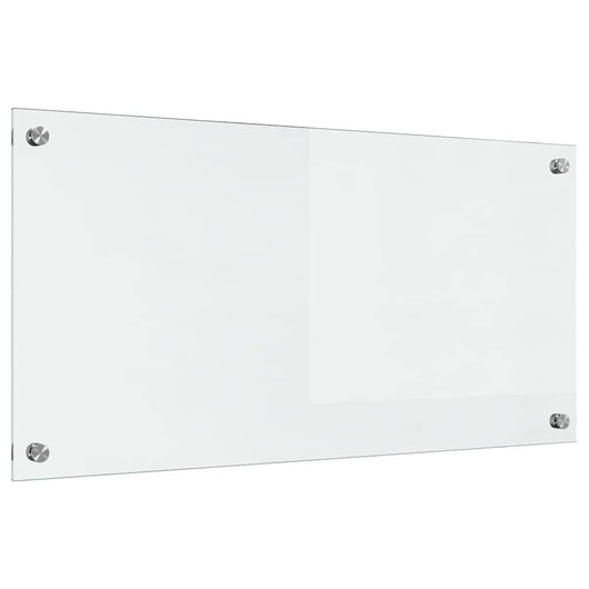 Rivestimento da Cucina-Paraschizzi per Cucina Trasparente 80 x 40 cm vetro temperato