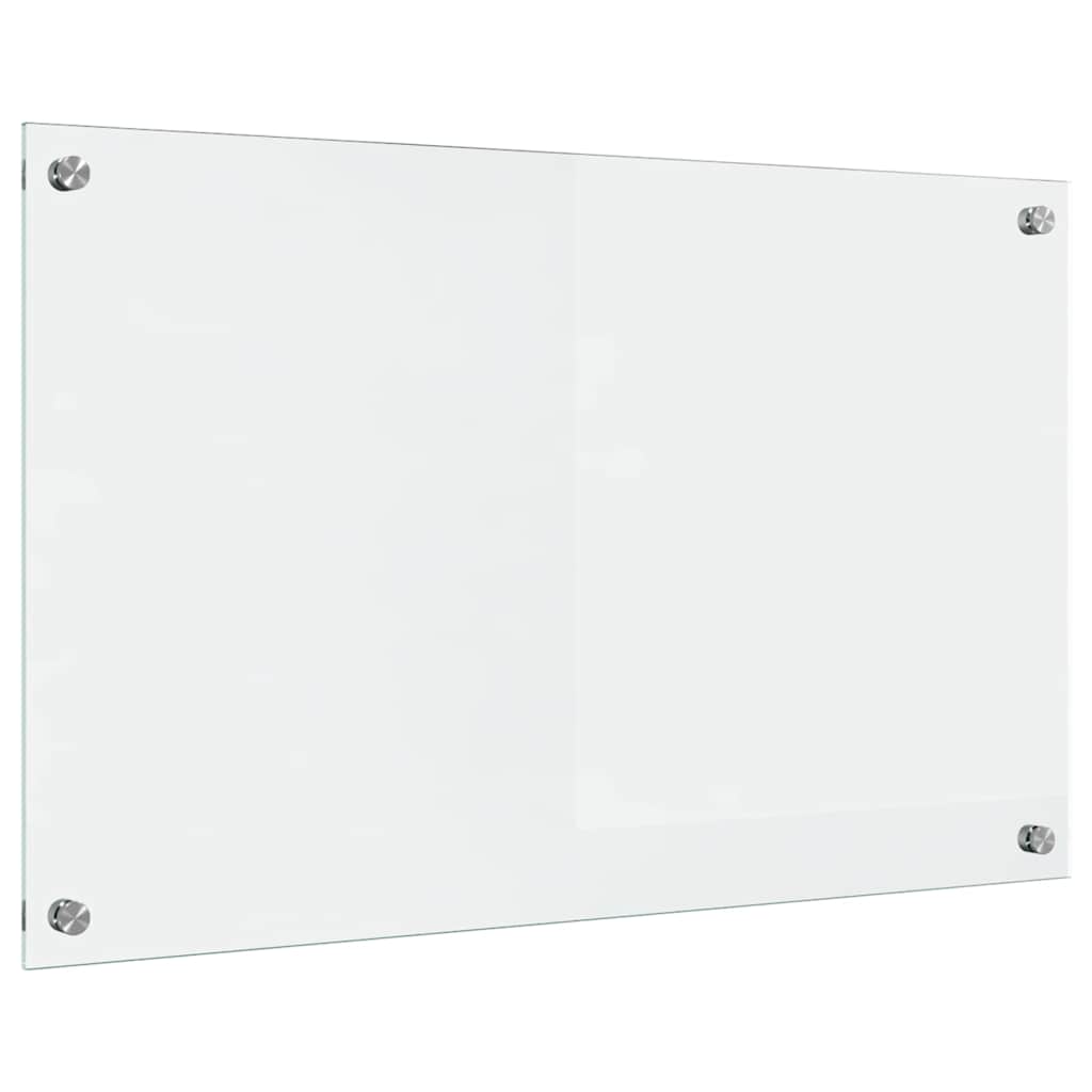 Rivestimento da Cucina-Paraschizzi per Cucina Trasparente 80 x 50 cm vetro temperato