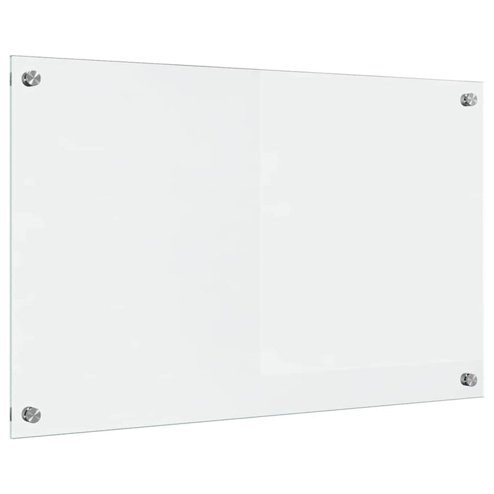 Rivestimento da Cucina-Paraschizzi per Cucina Trasparente 80 x 50 cm vetro temperato