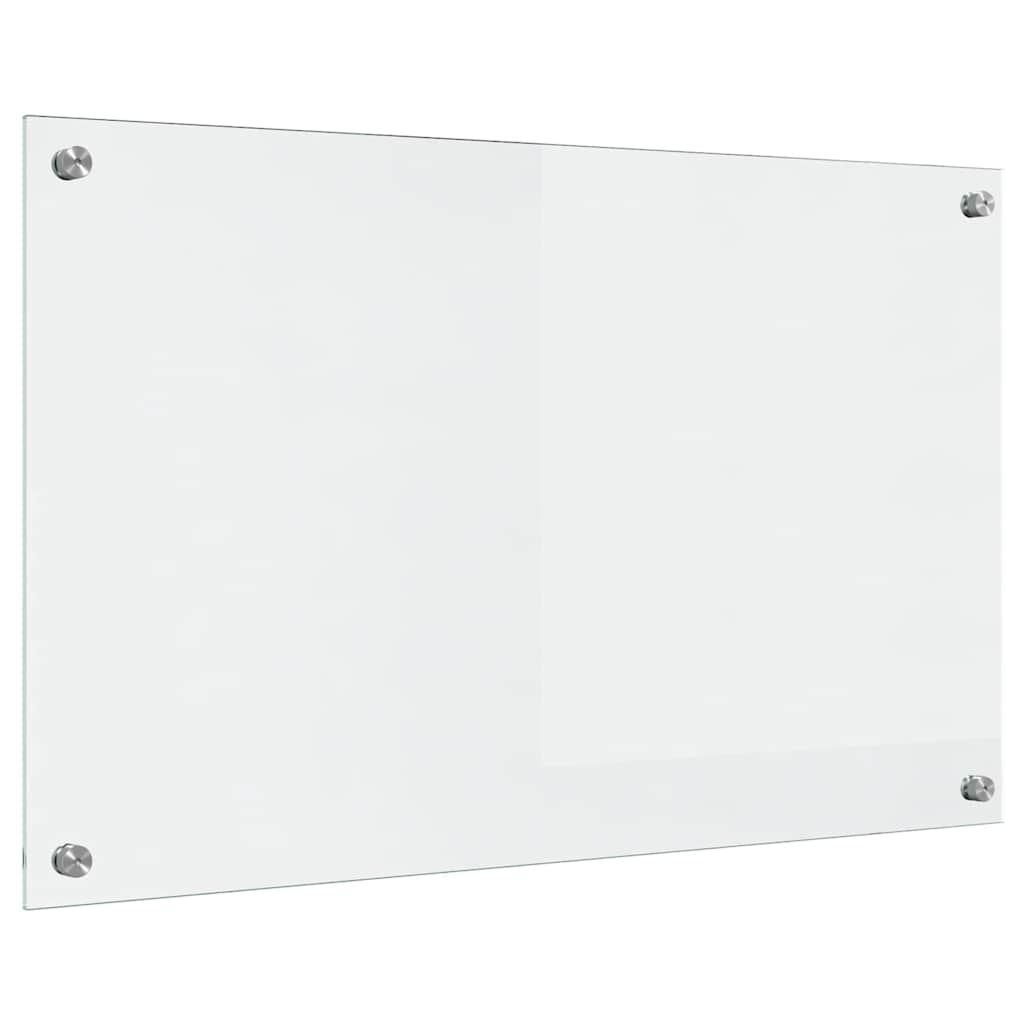 Rivestimento da Cucina-Paraschizzi per Cucina Trasparente 80 x 50 cm vetro temperato