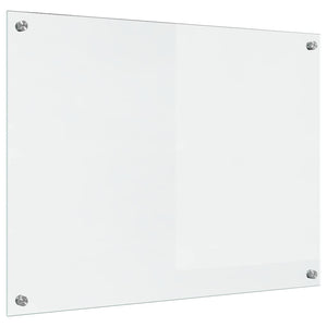 Rivestimento da Cucina-Paraschizzi per Cucina Trasparente 80 x 60 cm vetro temperato