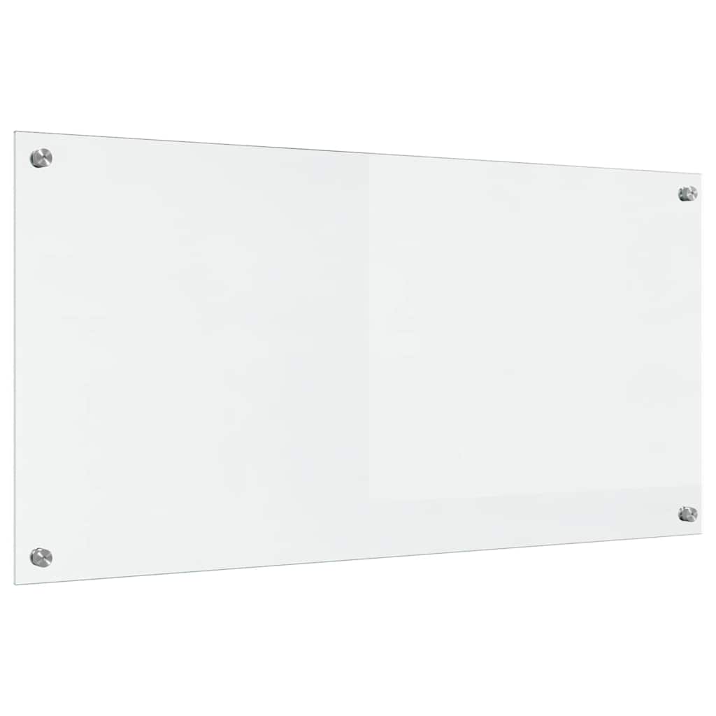 Rivestimento da Cucina-Paraschizzi per Cucina Trasparente 100 x 50 cm vetro temperato