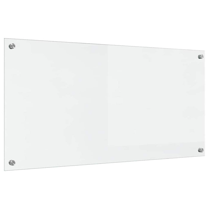 Rivestimento da Cucina-Paraschizzi per Cucina Trasparente 100 x 50 cm vetro temperato