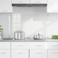 Rivestimento da Cucina-Paraschizzi per Cucina Trasparente 100 x 60 cm vetro temperato