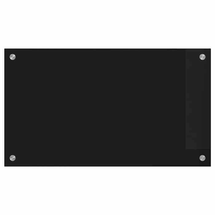 Rivestimento da Cucina Nero 70 x 40 x 0.8 cm vetro temperato 42018032