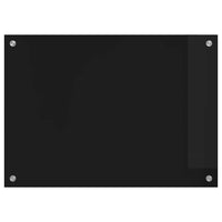 Rivestimento da Cucina Nero 70 x 50 x 0.8 cm vetro temperato 42018033