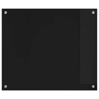 Rivestimento da Cucina Nero 70 x 60 x 0.8 cm vetro temperato 42018034