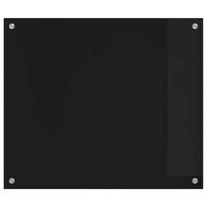 Rivestimento da Cucina Nero 70 x 60 x 0.8 cm vetro temperato 42018034
