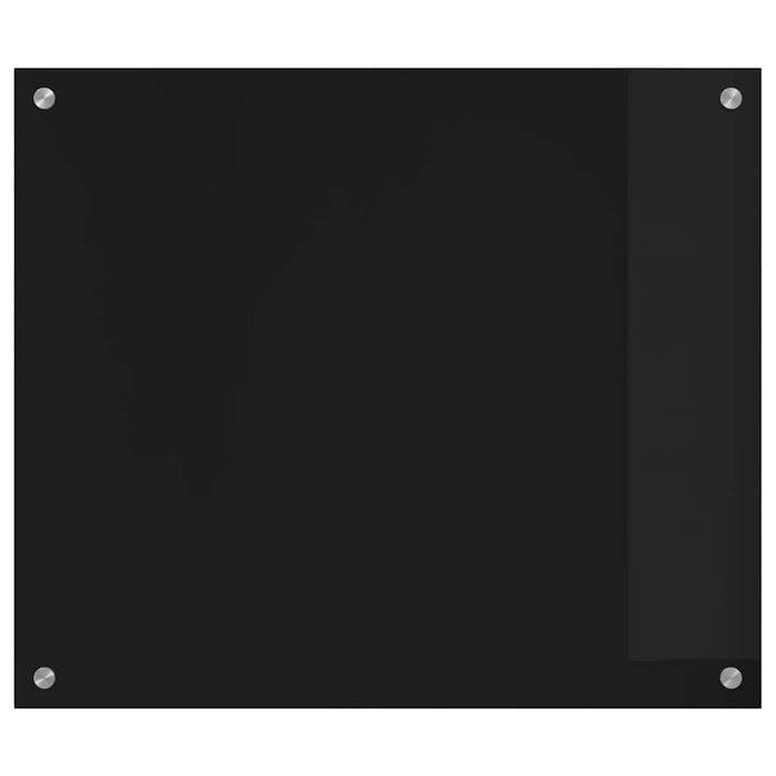 Rivestimento da Cucina Nero 70 x 60 x 0.8 cm vetro temperato 42018034