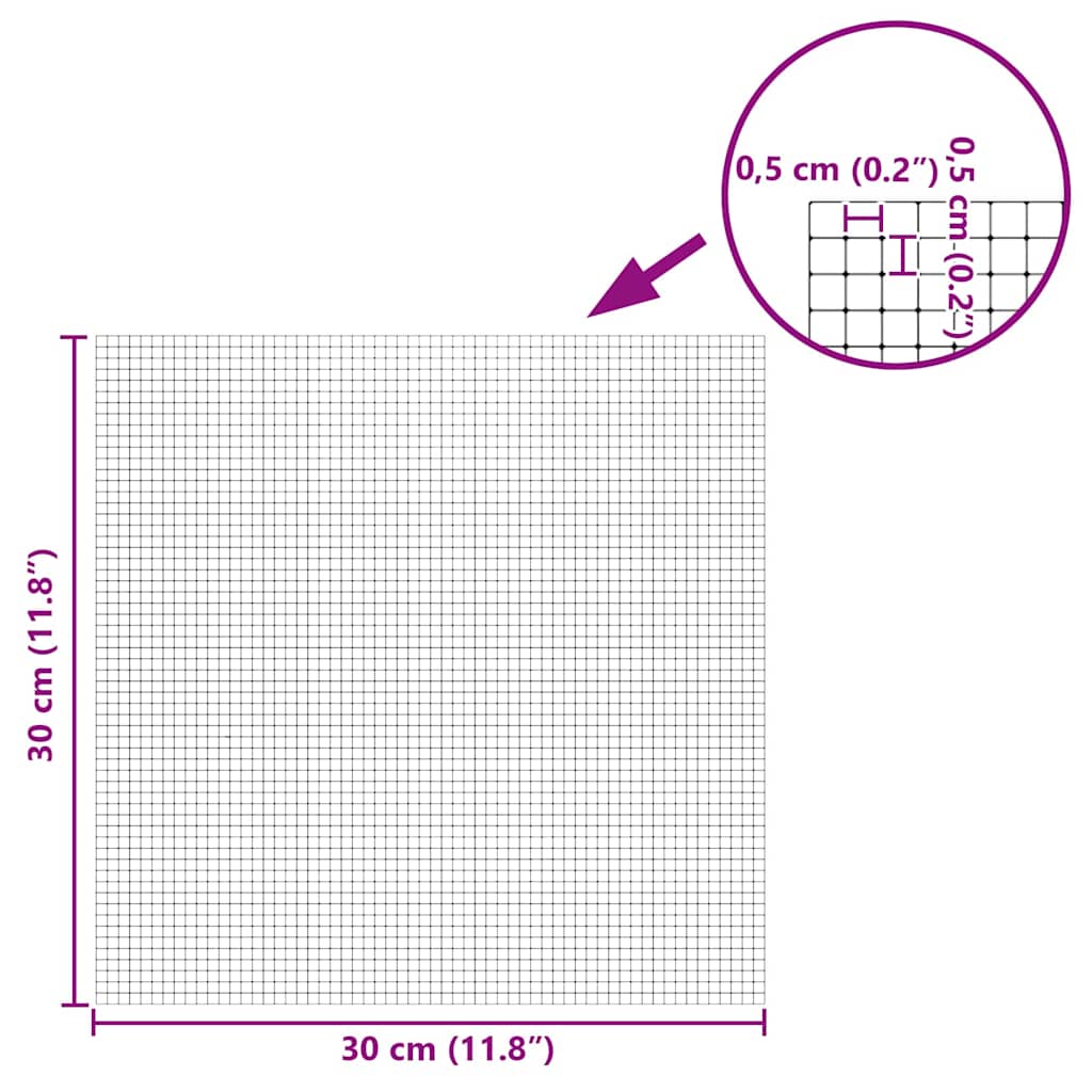 Piastrella a Mosaico con Specchio 3 pcs Argento 30 x 30 cm 42017627