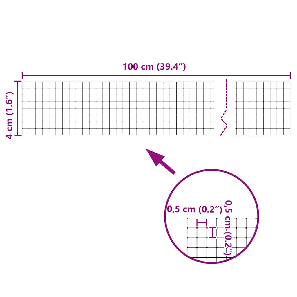 Piastrella a Mosaico con Specchio 3 pz-Piastrelle a Finishing Specchio Argento 100 x 4 cm