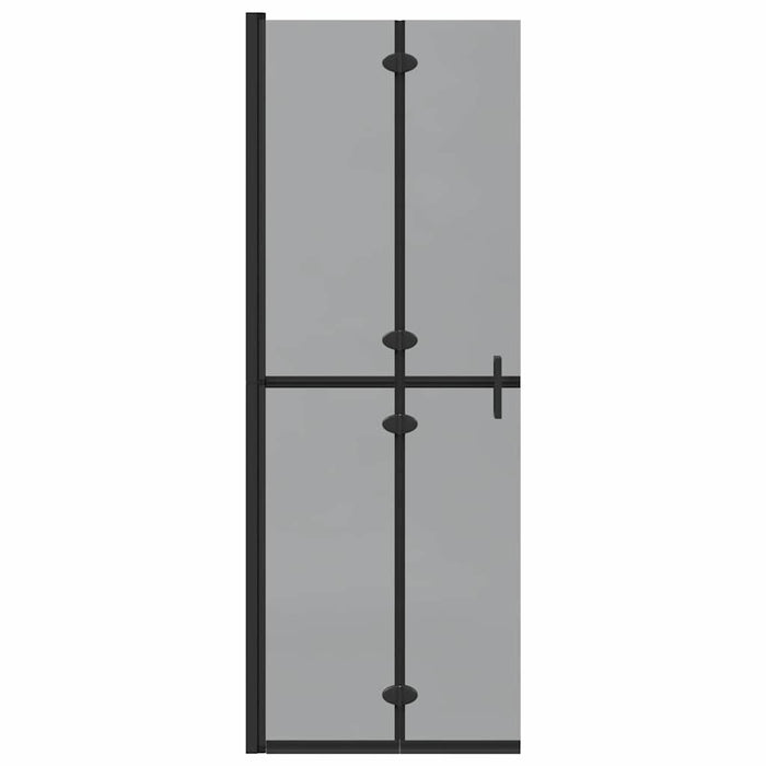 Parete doccia Walk-in Nero e trasparente scuro 70 x 190 cm 42017963