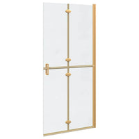 Parete doccia Walk-in Altro Oro e trasparente 90 x 190 cm 42017971
