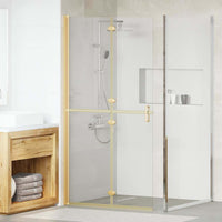 Parete doccia Walk-in Altro Oro e trasparente 100 x 190 cm 42017972