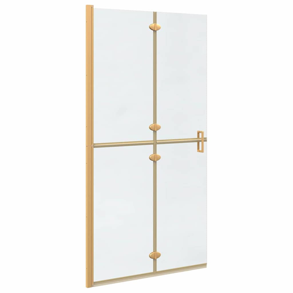 Parete doccia Walk-in Altro Oro e trasparente 100 x 190 cm 42017972