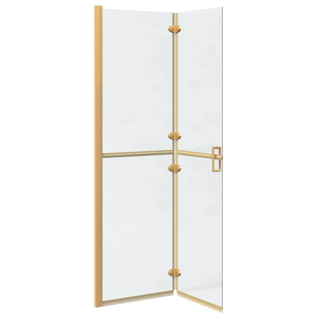Parete doccia Walk-in Altro Oro e trasparente 110 x 190 cm 42017973