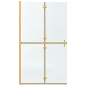 Parete doccia Walk-in Altro Oro e trasparente 110 x 190 cm 42017973