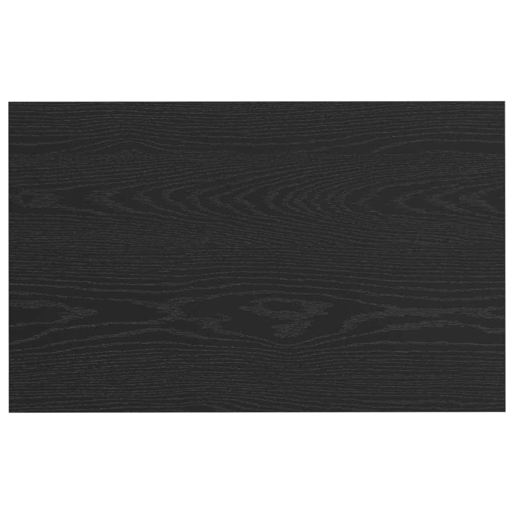 Tavolino da salotto Rovere nero 80 x 50 x 40 cm 883496