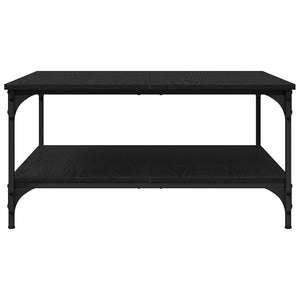 Tavolino da salotto Rovere nero 80 x 80 x 40 cm 883499