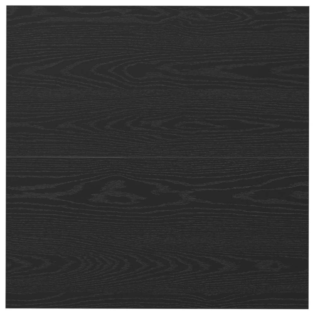 Tavolino da salotto Rovere nero 80 x 80 x 40 cm 883499