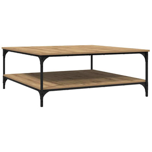 Tavolino da salotto rovere artigianale 100 x 100 x 40 cm 883501