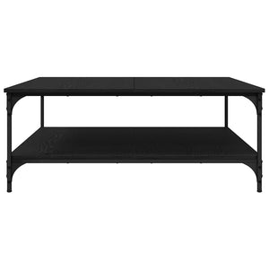 Tavolino da salotto Rovere nero 100 x 100 x 40 cm 883502