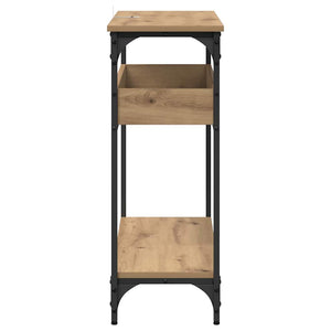 Tavolo consolle rovere artigianale 100 x 29 x 75 cm 883523