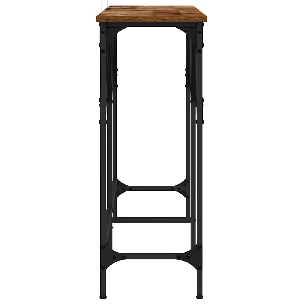 Tavolo consolle Legno vecchio 140 x 29 x 75 cm 883528