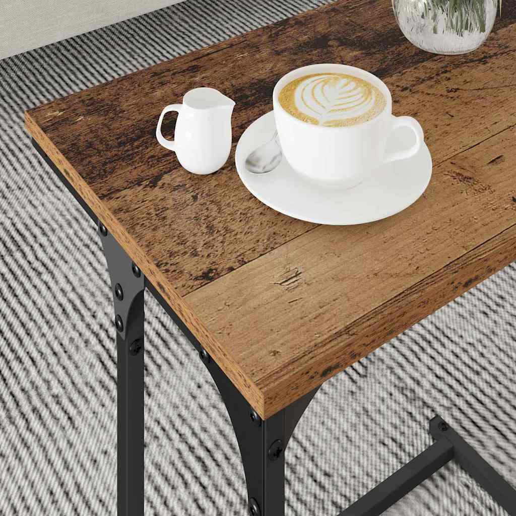 Tavolo da caffè nesting 3 pcs Legno vecchio 50.5 x 35 x 53 cm 883531