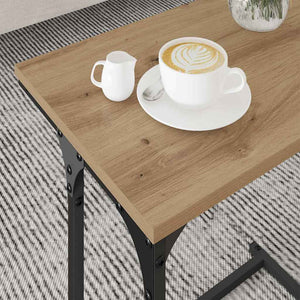 Tavolo da caffè nesting 3 pcs rovere artigianale 883532