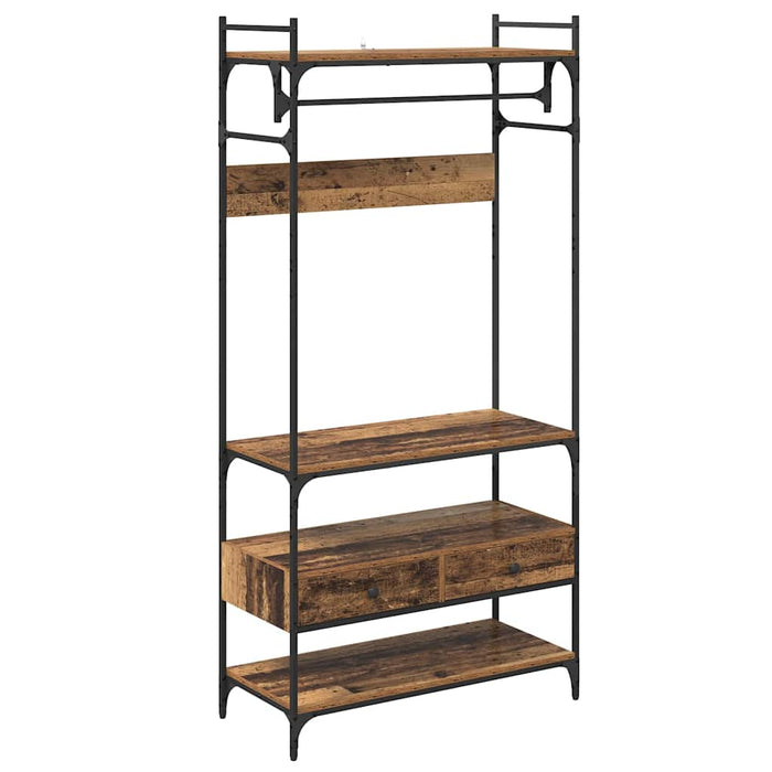 Guardaroba Legno vecchio 89 x 39 x 184.5 cm Legno multistrato 883547