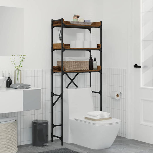 Mensola per lavatrice Legno vecchio 67 x 25 x 163 cm 883550