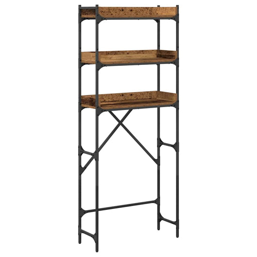 Mensola per lavatrice Legno vecchio 67 x 25 x 163 cm 883550